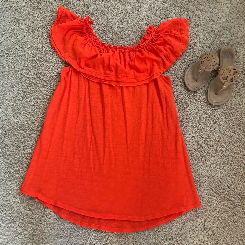 Matilda Jane Red Off-Shoulder Top